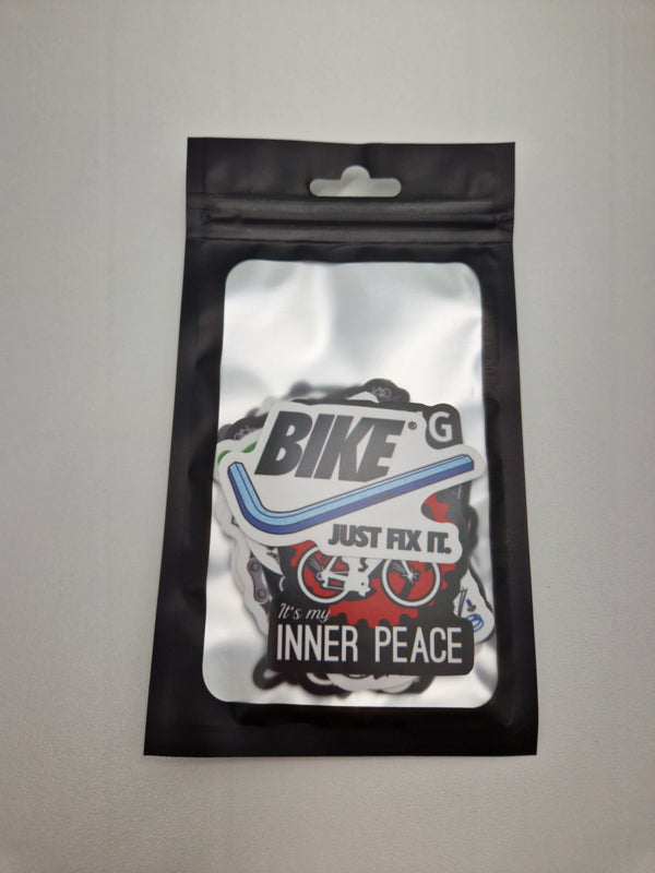 Stickers fiets assorti 25 stuks