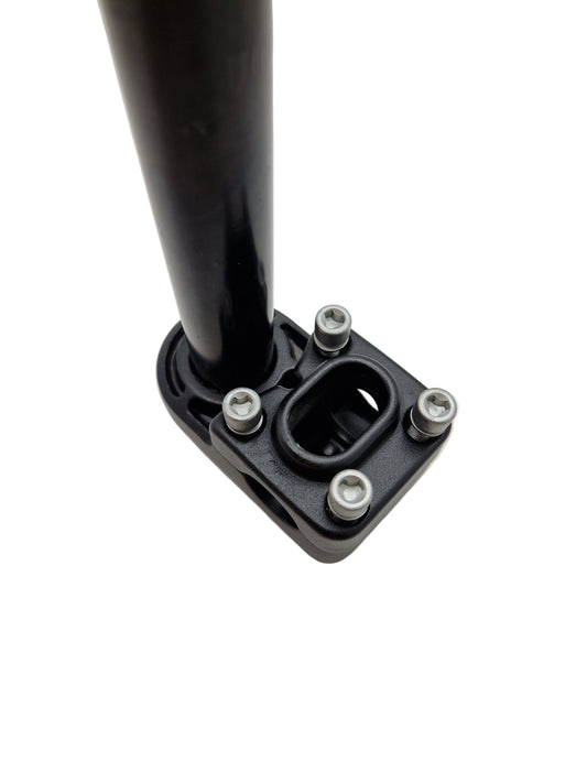 Stuurpen ø 25.4 mm. staal zwart