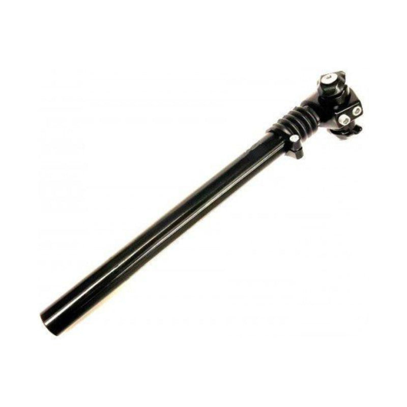 Zadelpen Pro geveerd 27.2 mm. zwart