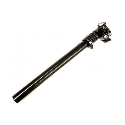 Zadelpen Pro geveerd 27.2 mm. zwart