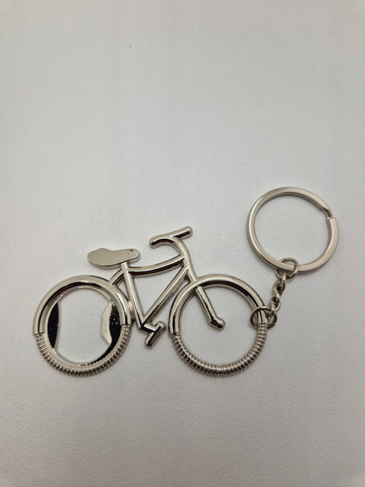 Sleutelhanger fiets met flesopener 