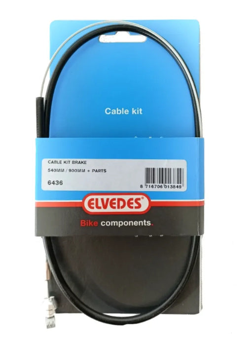 Remkabel Elvedes Voor Zwart 0.45 - 0.90m (ton)