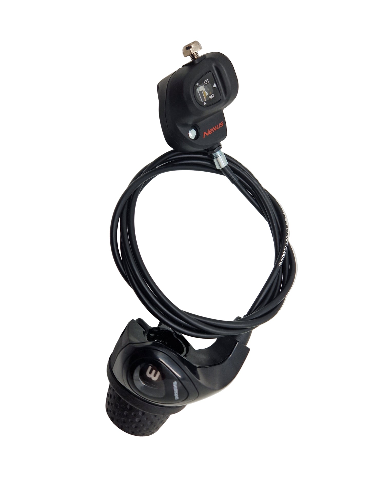 Shiftgrip Shimano Nexus 3 incl. kabel en clickbox zwart
