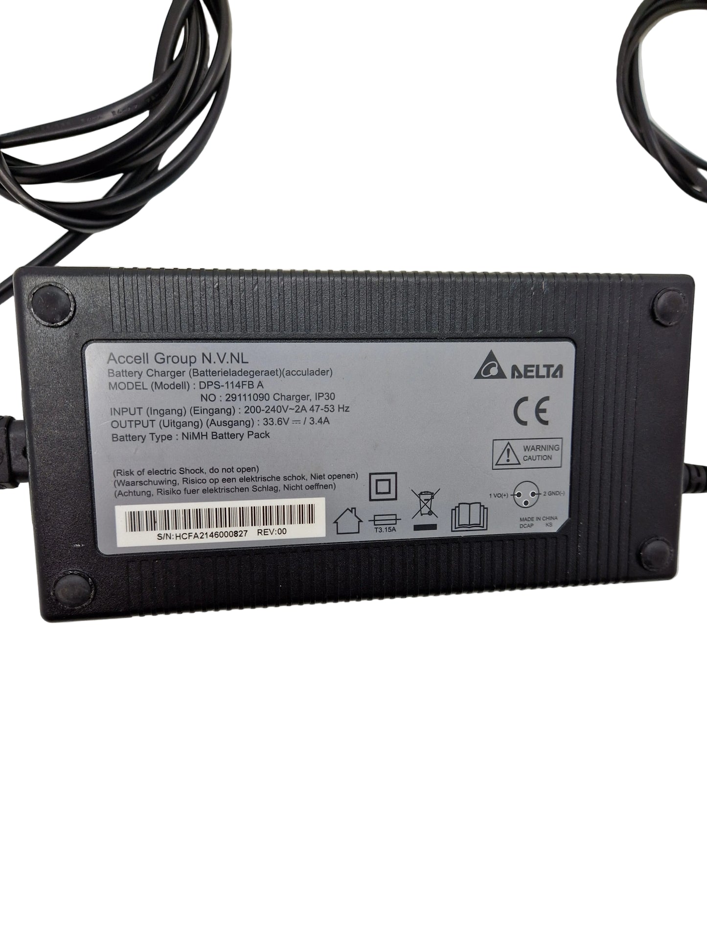 Acculader Sparta, Batavus, Koga 3 pins (ion) nieuwere type