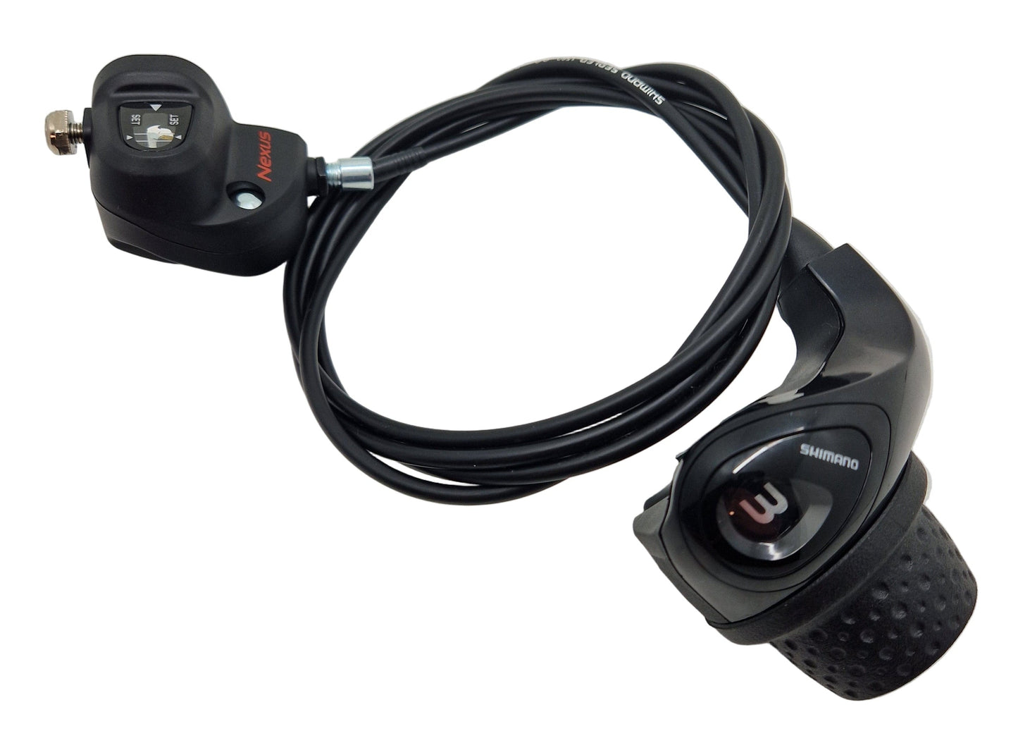 Shiftgrip Shimano Nexus 3 incl. kabel en clickbox zwart